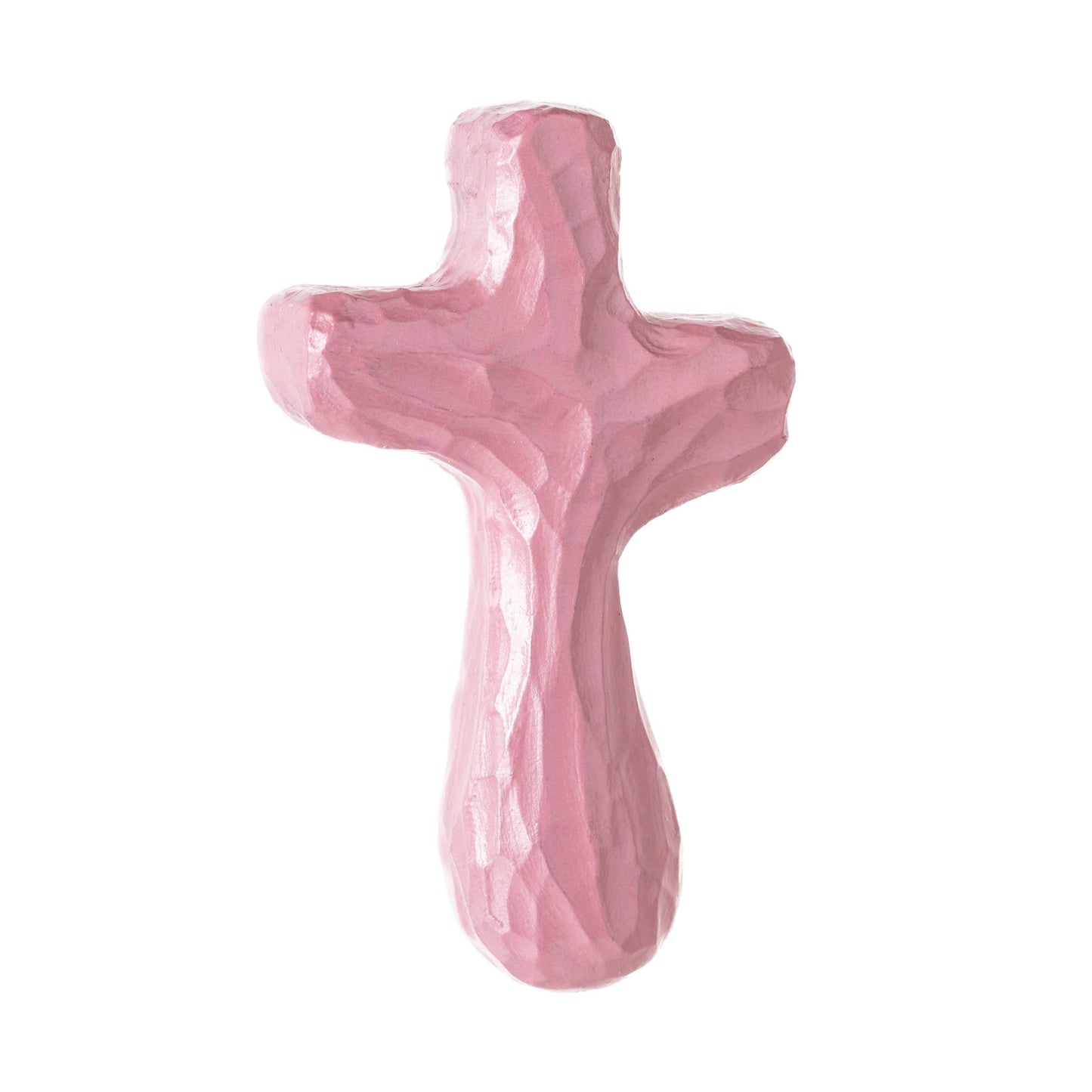 Journey Holding Cross - Pink