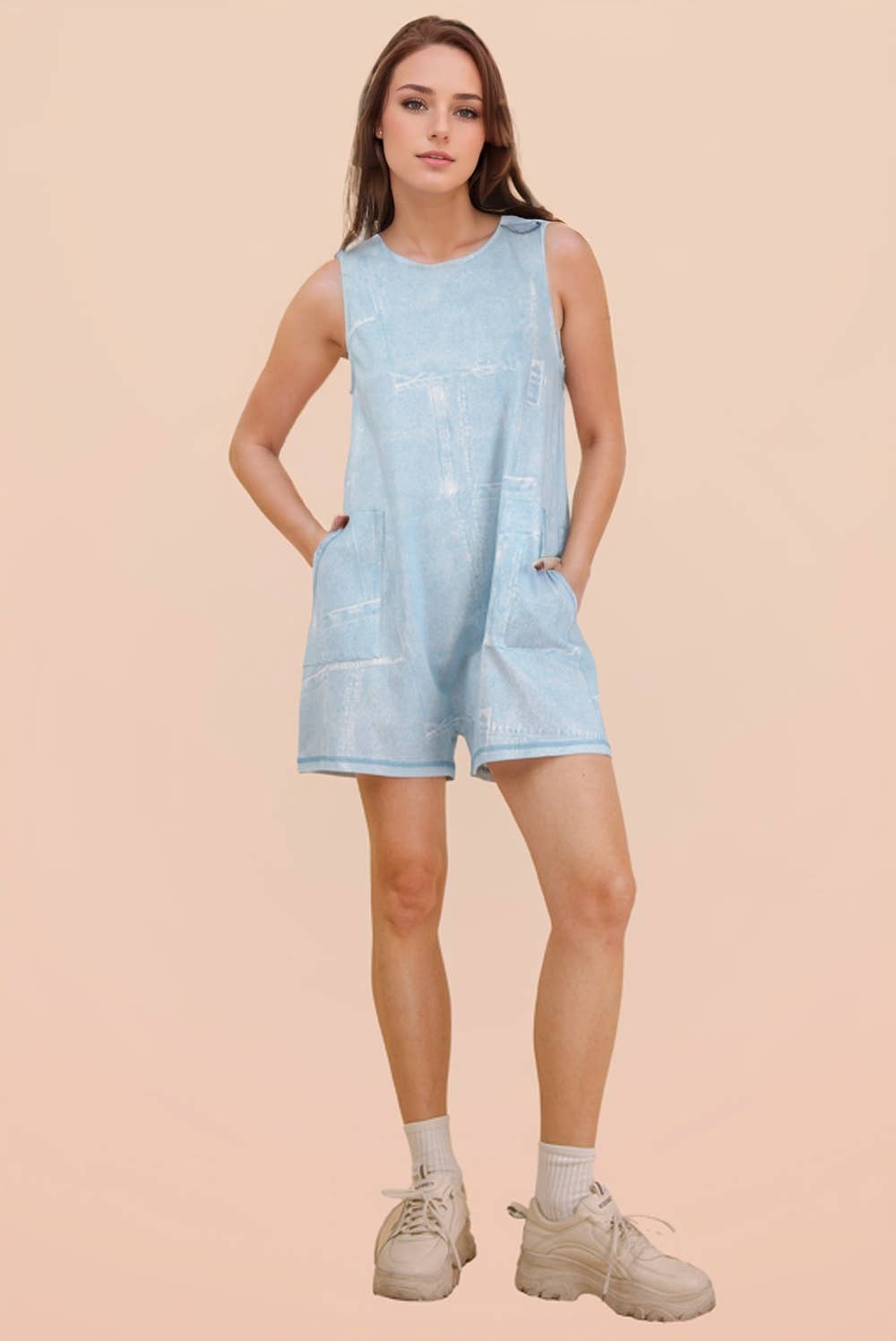 SWIM COVERUP ROMPER
