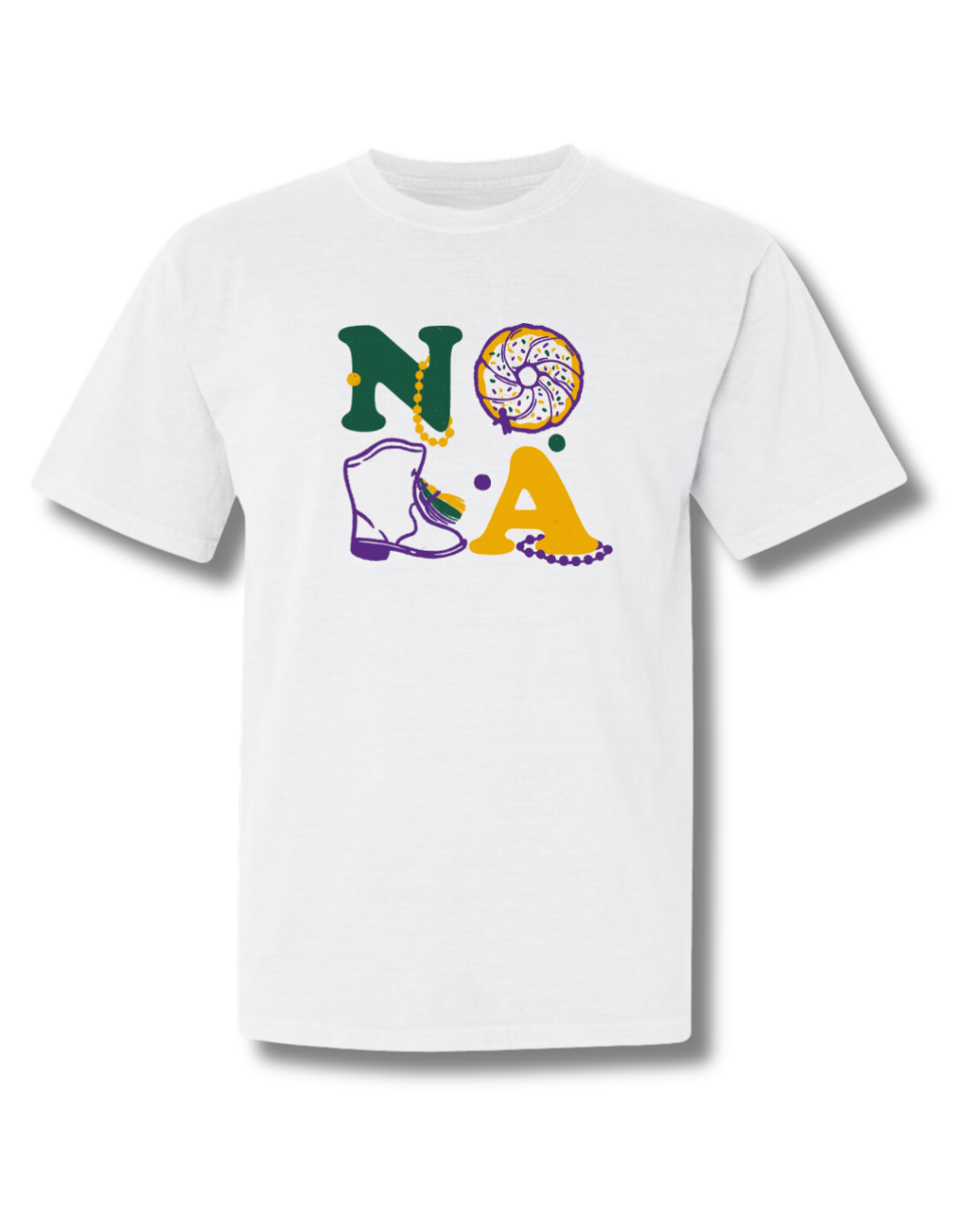 Nola Mardi Gras Tee