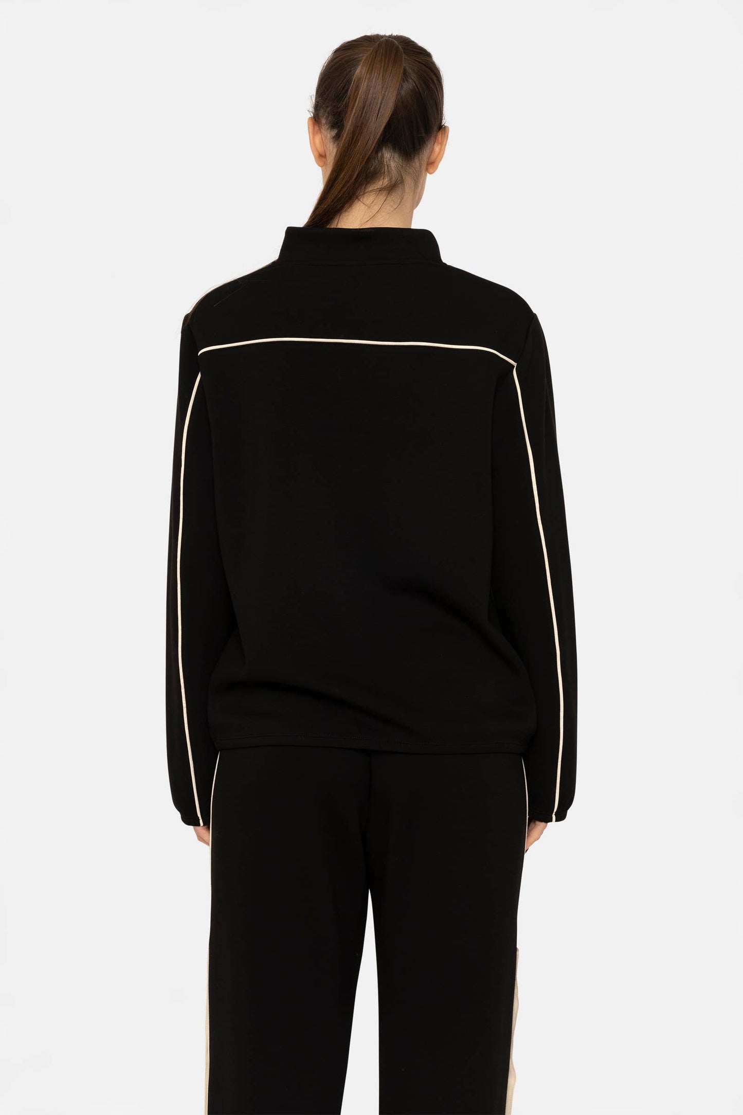 Stripe Scuba Pullover