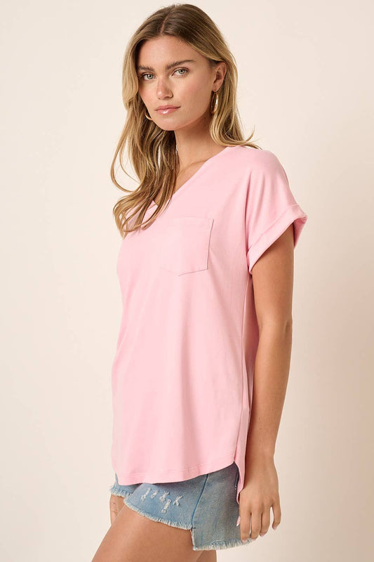 BABY PINK DOLMAN KNIT TOP