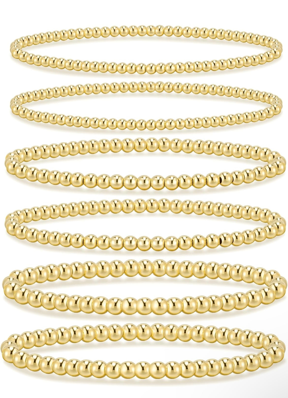 14K Gold Plated Bracelet Set