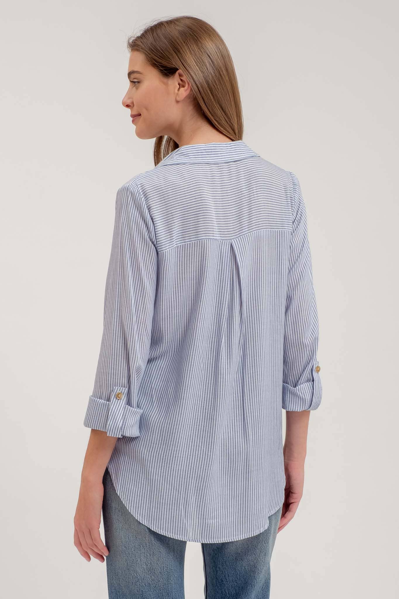 STRIPED BUTTON DOWN