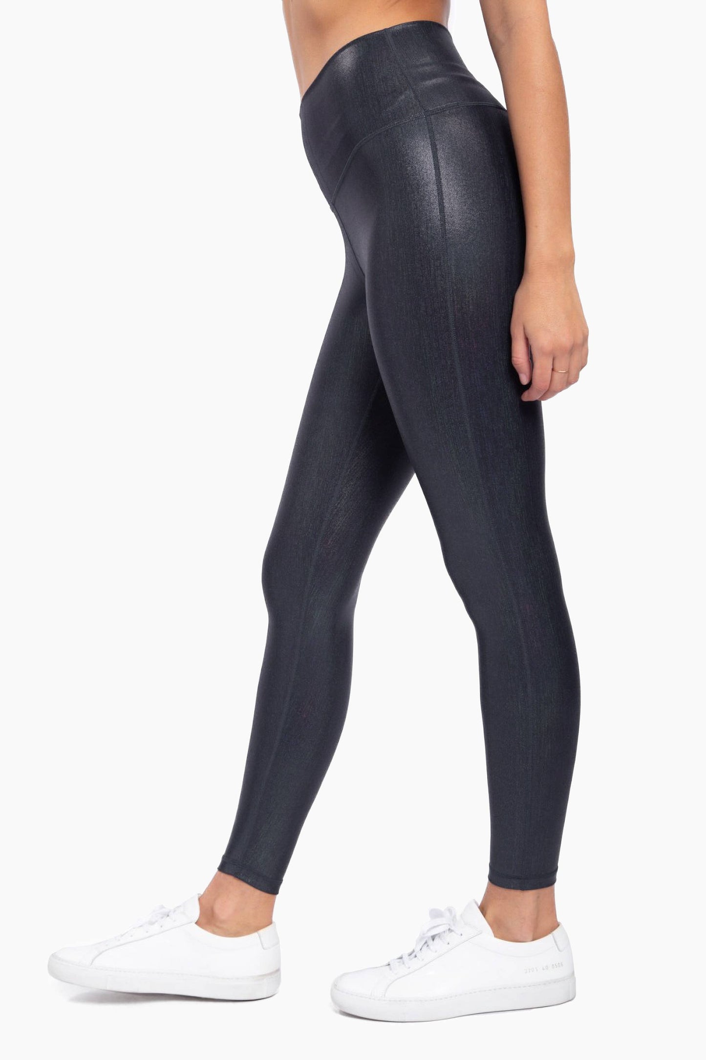 Foil High-Waisted Leggings