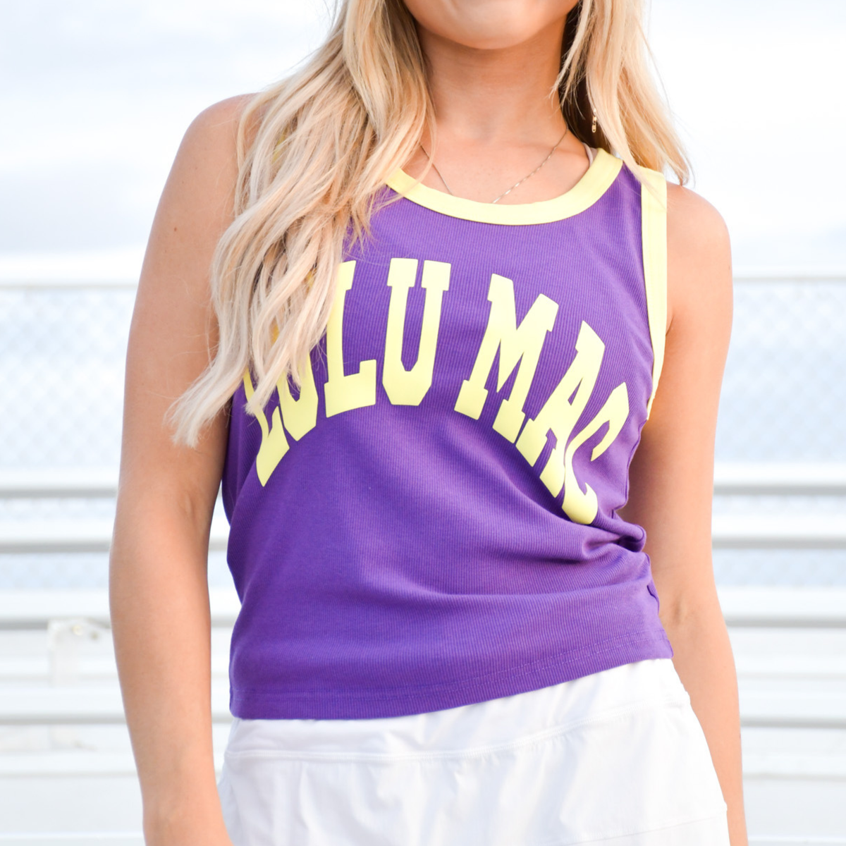 LULU MAC LSU Game Day Tank