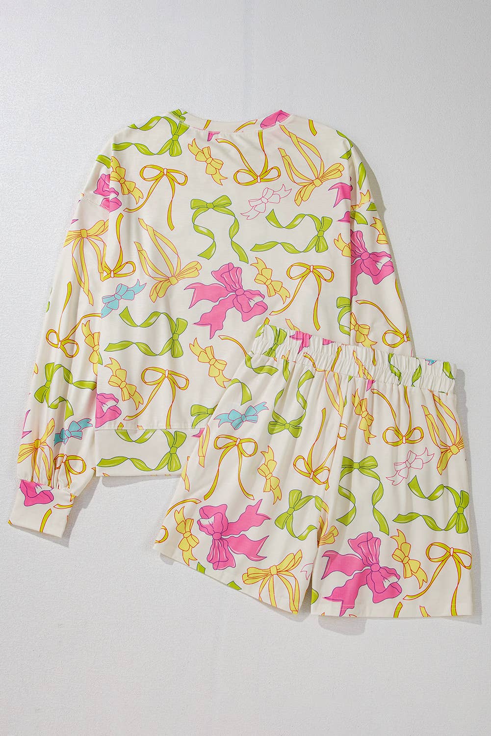Bow Lounge Shorts Set