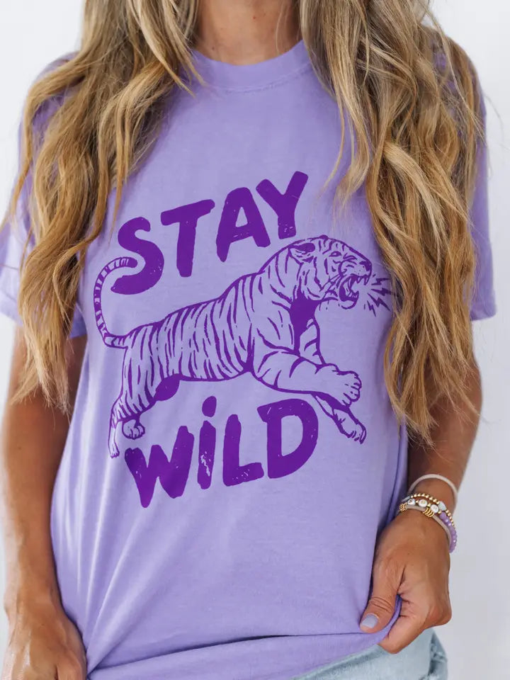 Stay Wild Game Day Tee