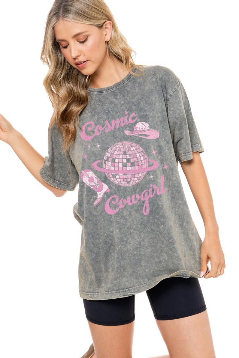 Cosmic Cowgirl Graphic Tee