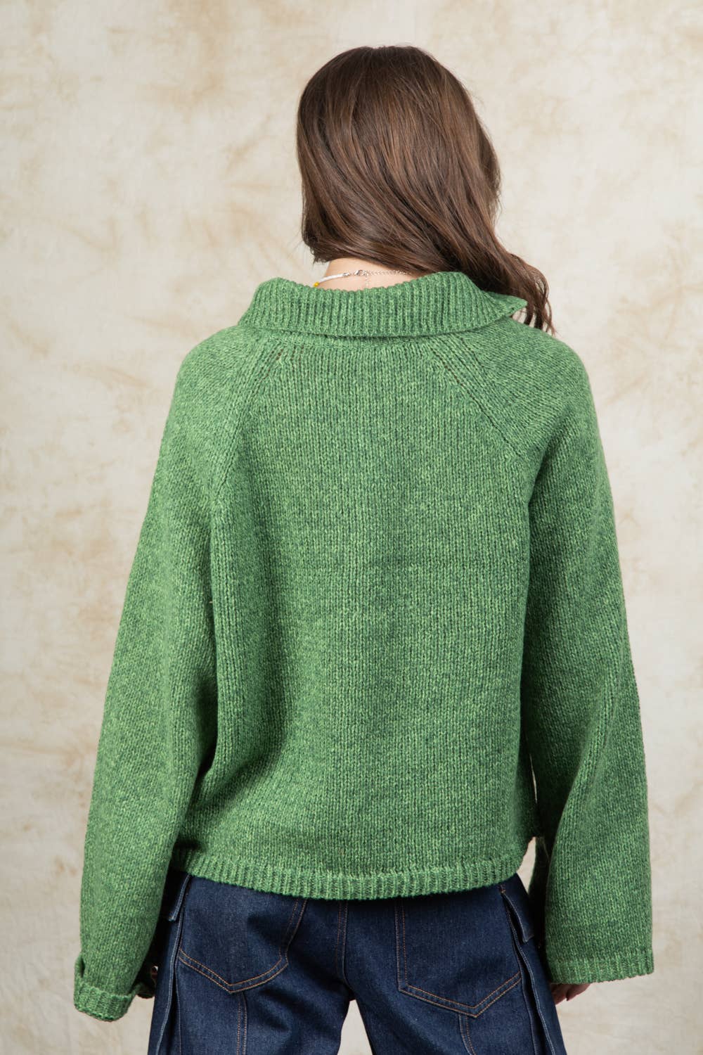 Pistachio Bell Sweater