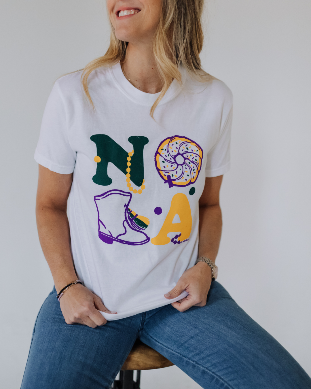 Nola Mardi Gras Tee