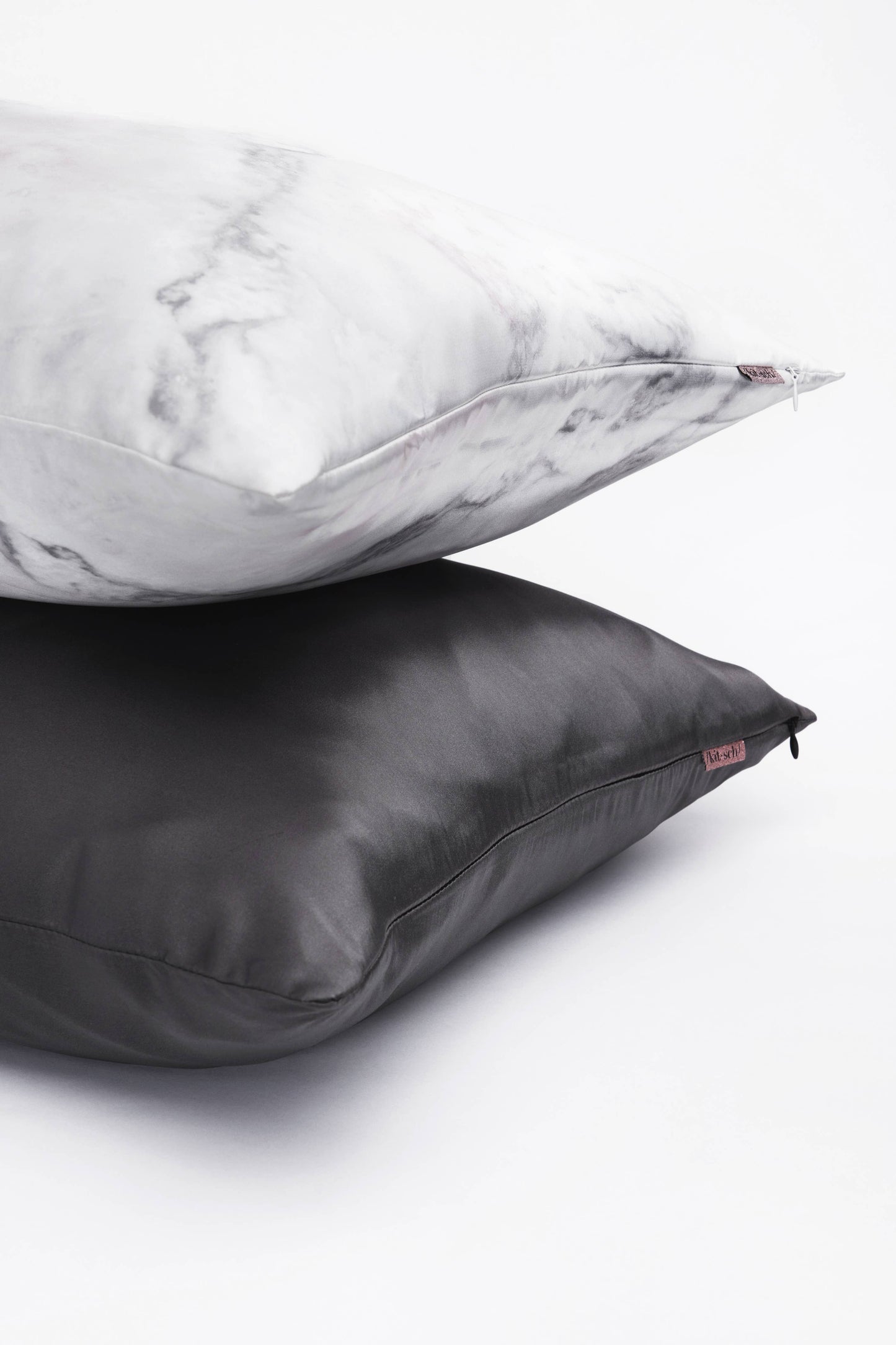Charcoal Satin Pillowcase