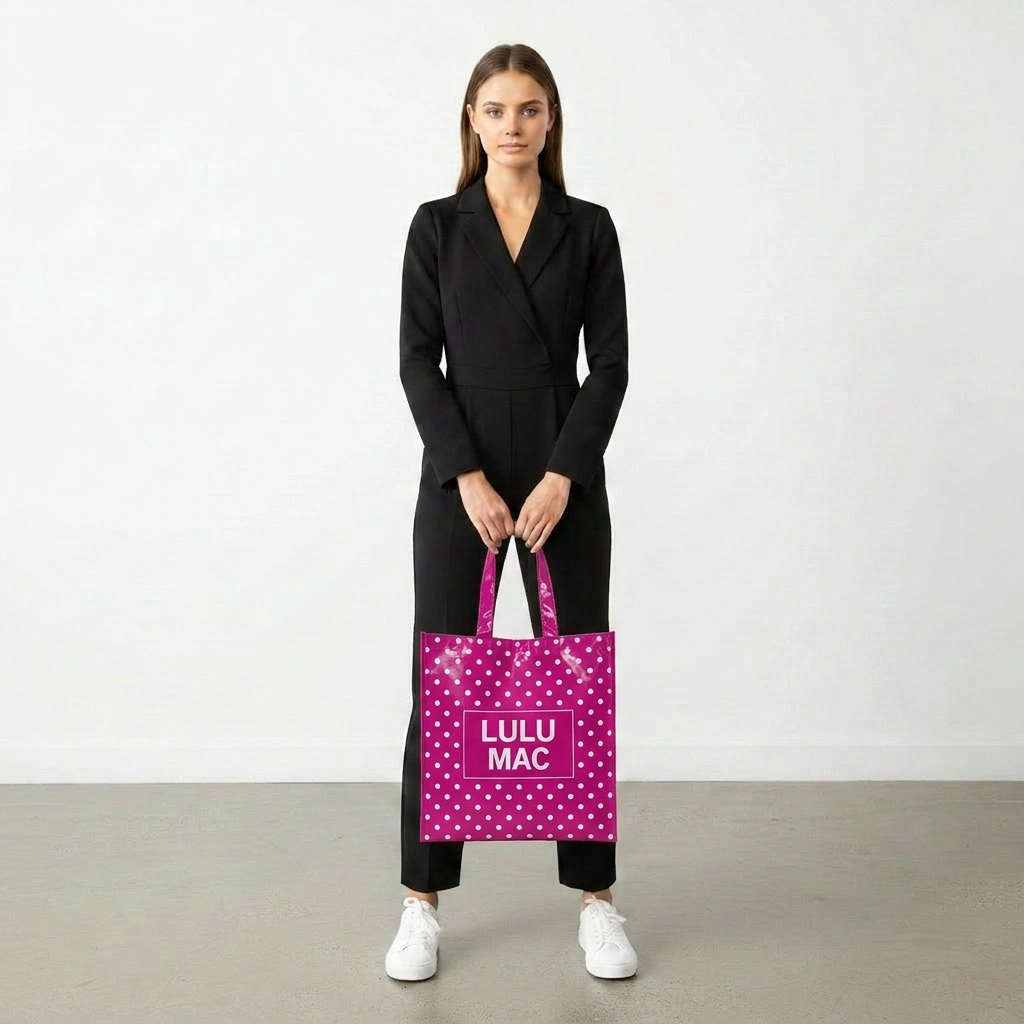 HOT PINK REUSABLE TOTE