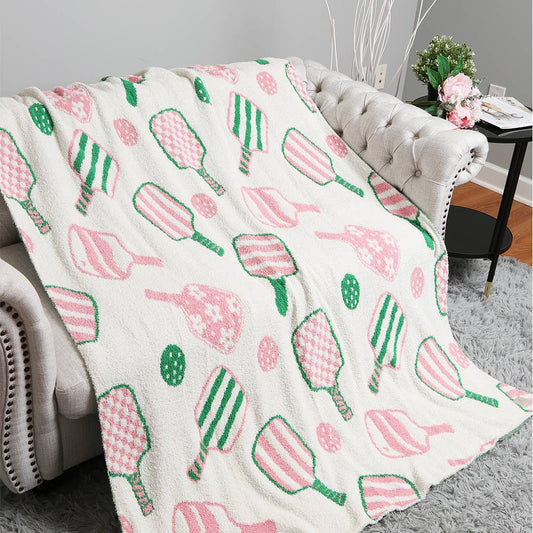 PicklebalL Cozy Soft Throw Blanket