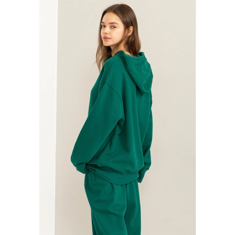 Weekend Chiller Drop Shoulder Oversized Hoodie