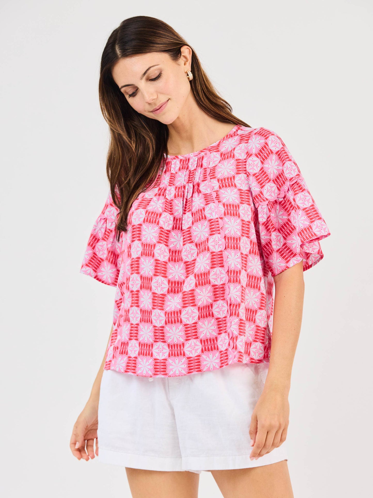Jane Quilted Charm Top