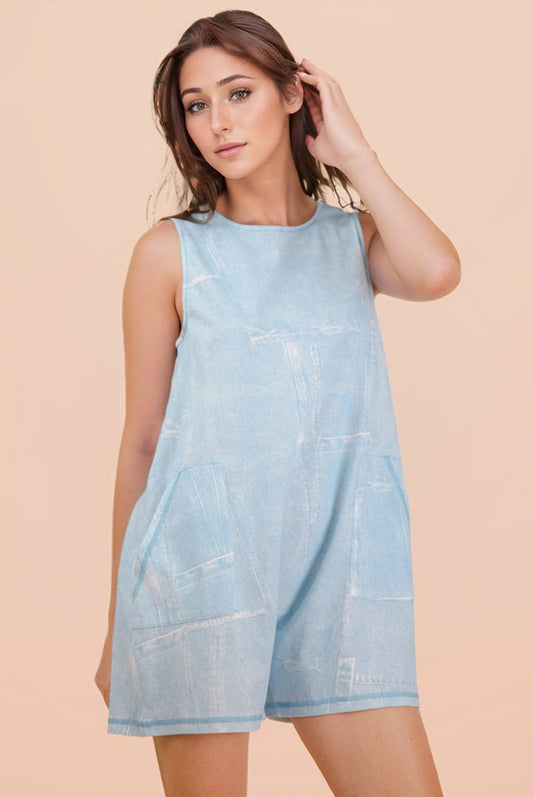 SWIM COVERUP ROMPER