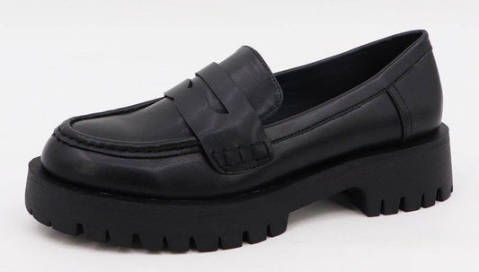 Black Penny Loafers