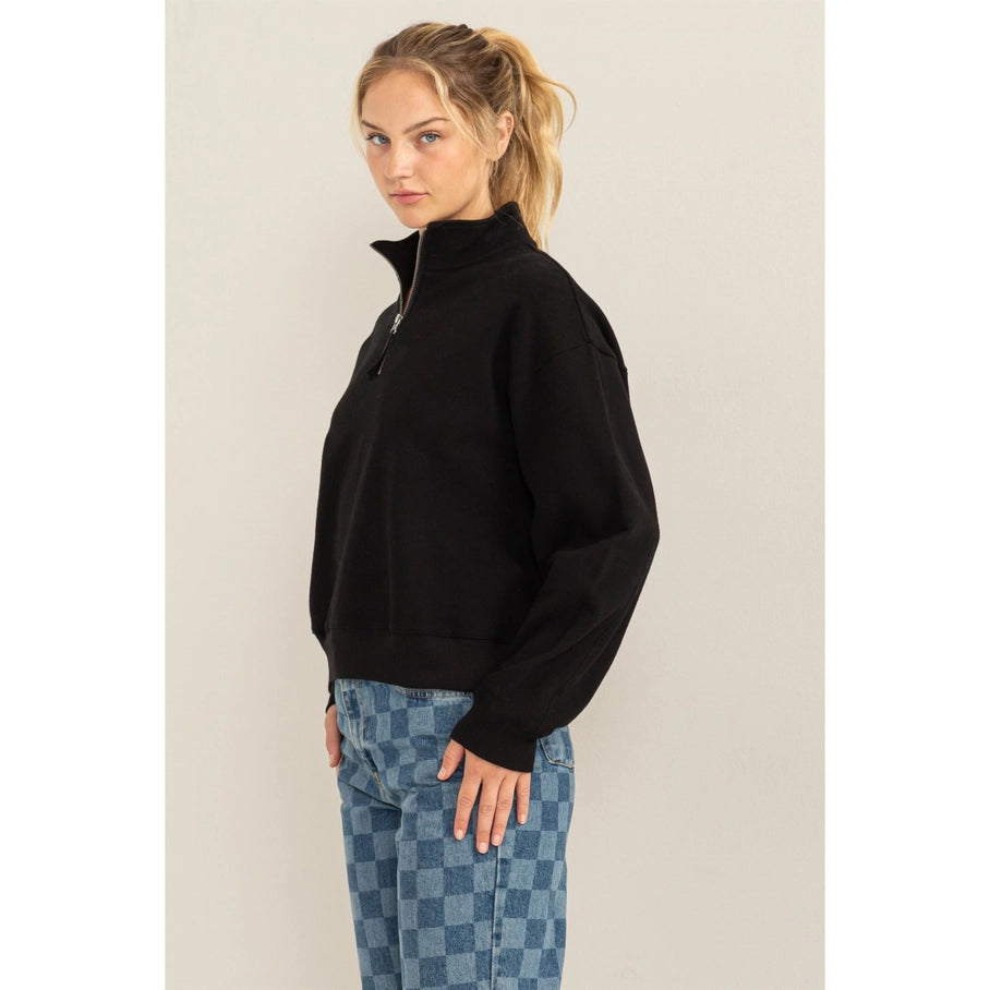 Right Time Half Zip Sweatshirt