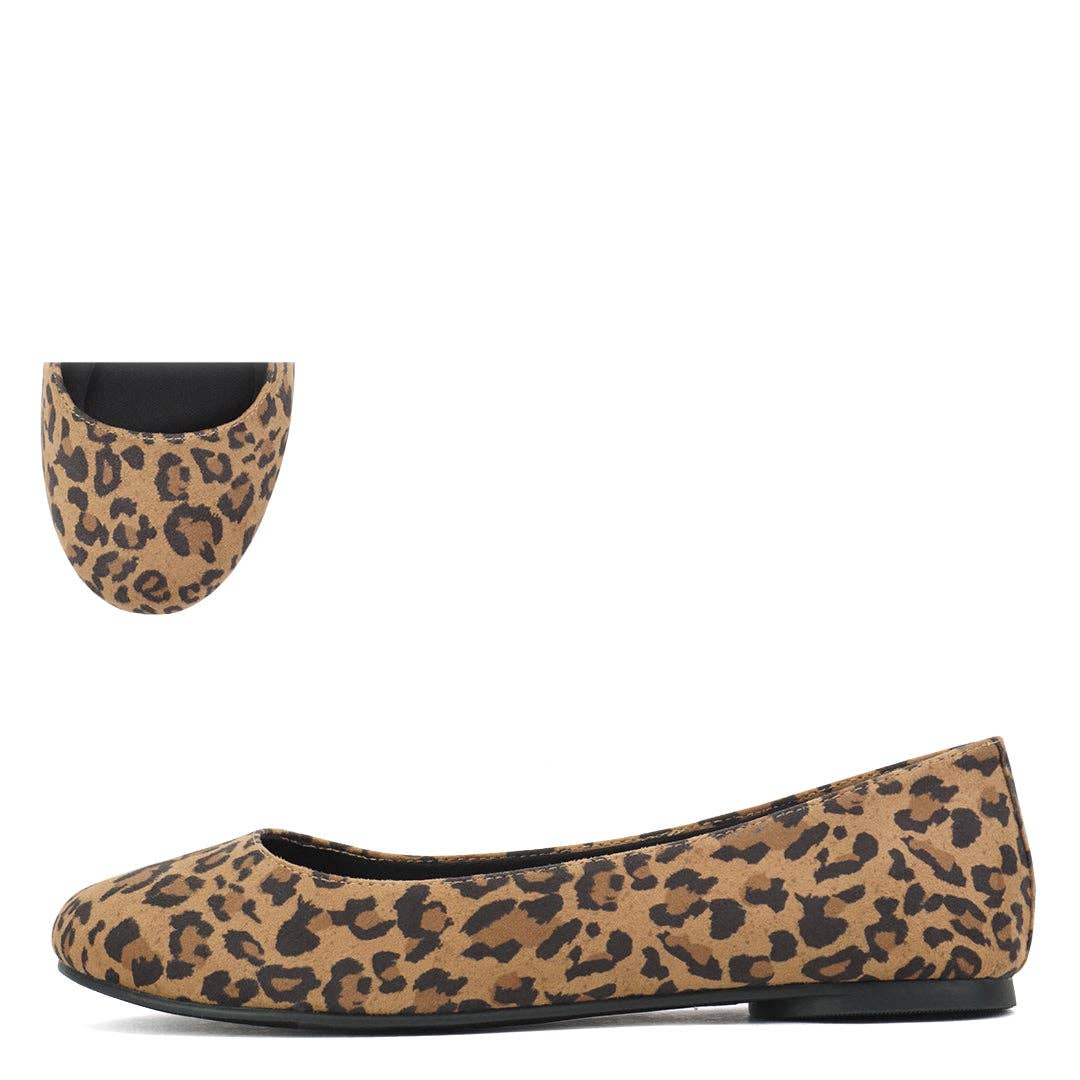 Leopard Ballet Flats