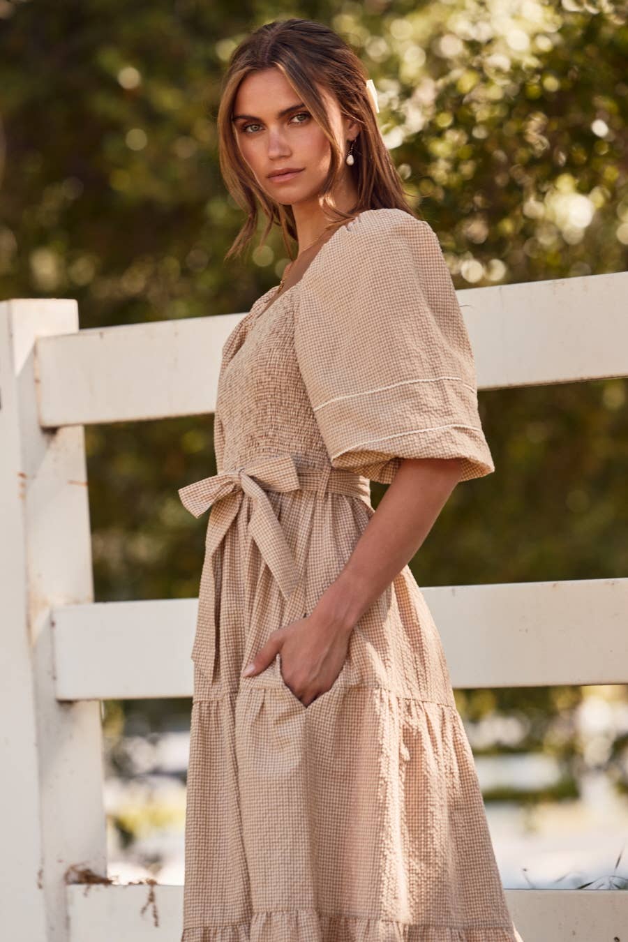 Giving Thanks Smocked Dress