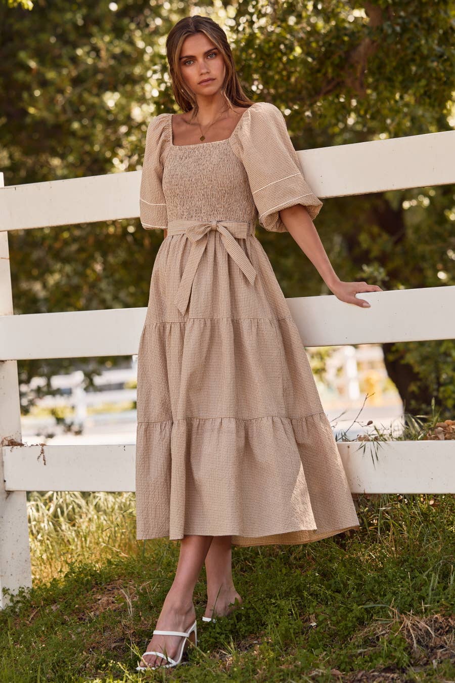 Giving Thanks Smocked Dress