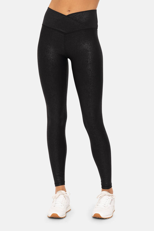 Black Crossover Leggings