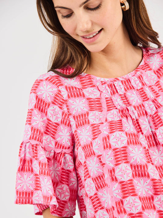 Jane Quilted Charm Top