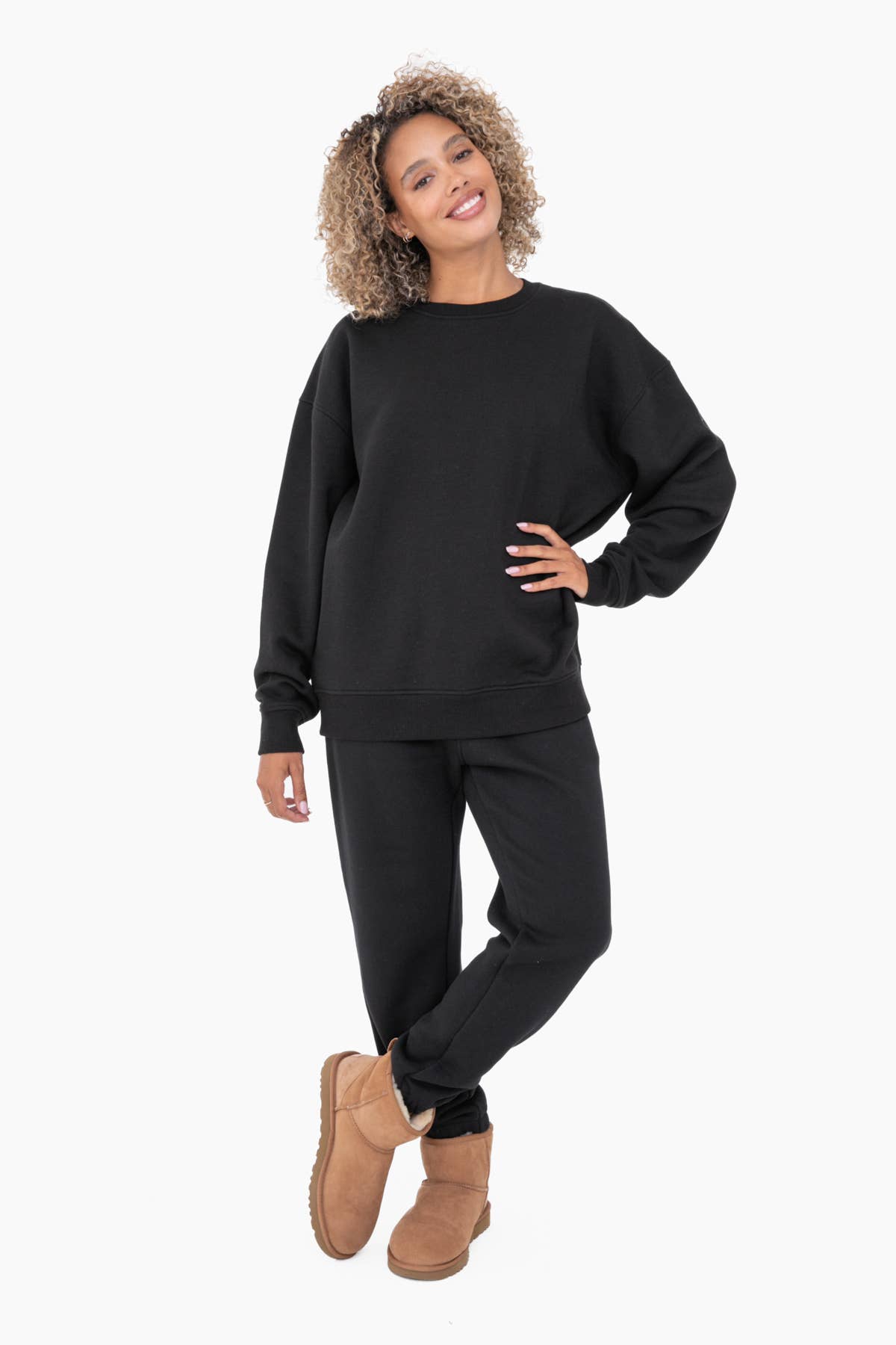 Oversized Fleece Sweatshirt