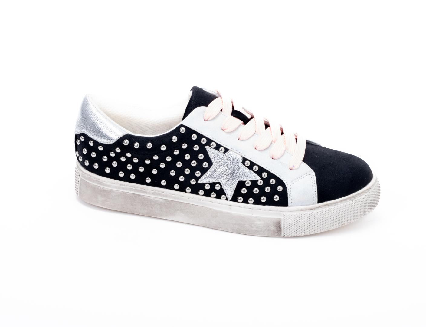 SuperNova Black Studs Sneakers