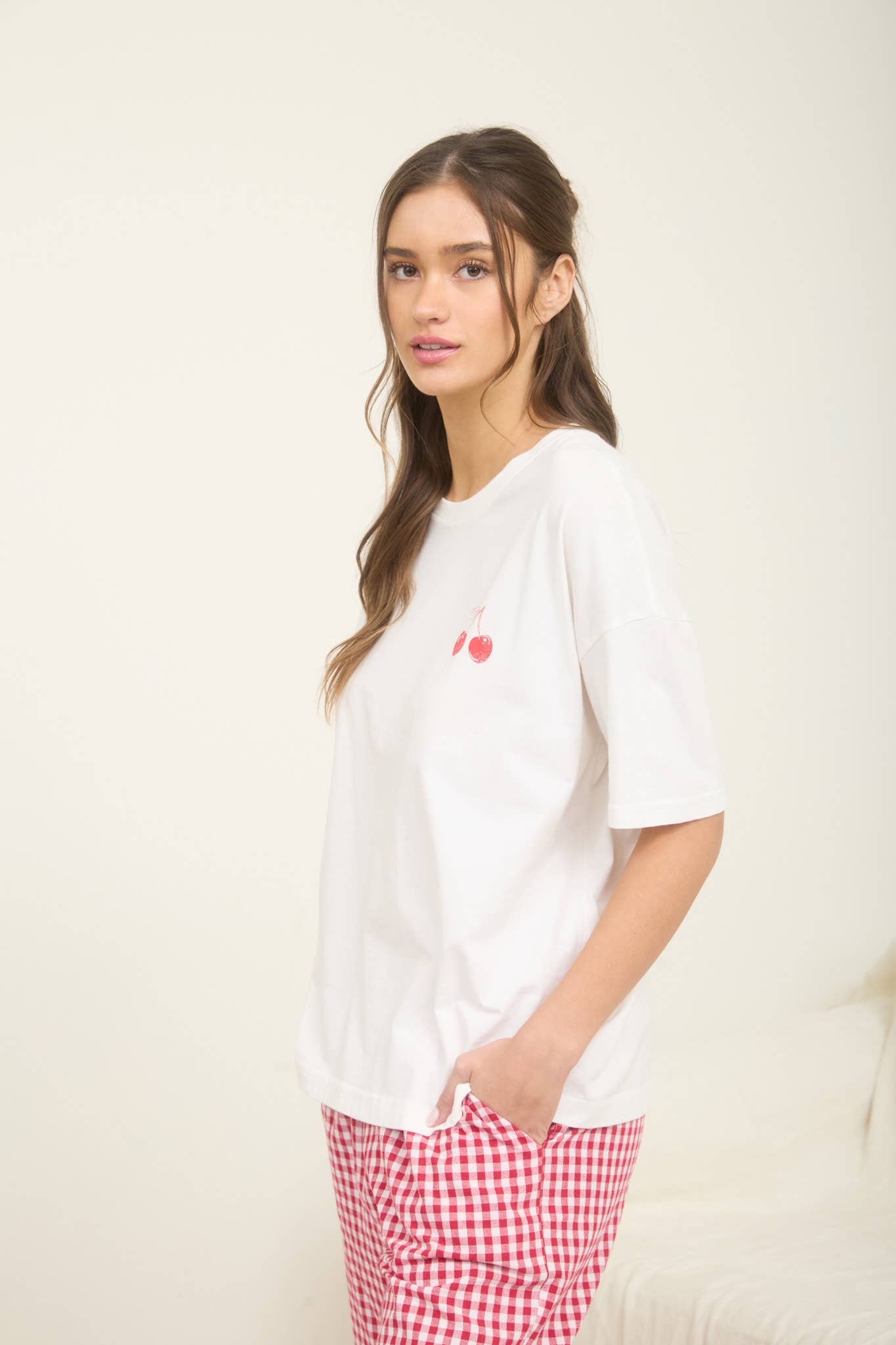 CHERRY SHORT SLEEVE T-SHIRT