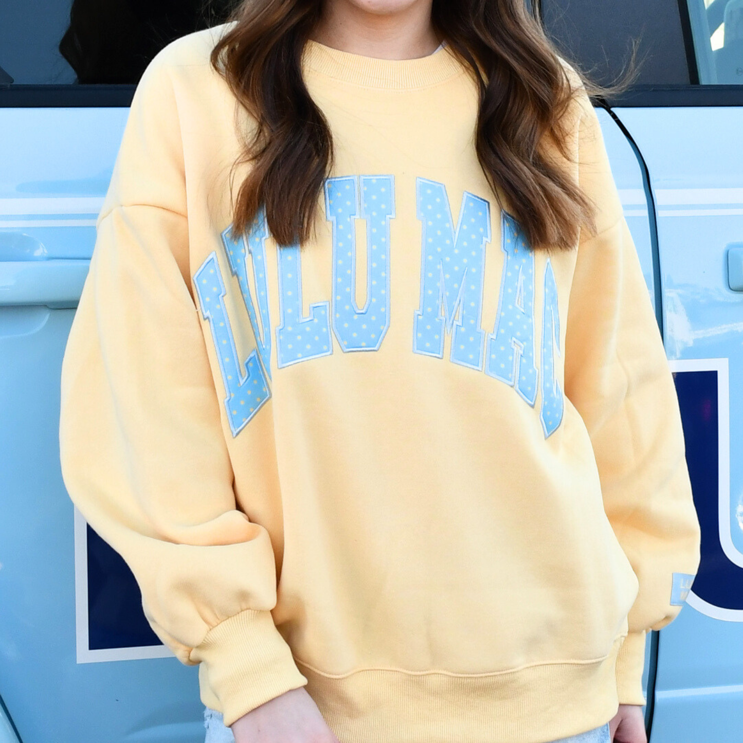 LULU MAC Butter Polka Dot Sweatshirt