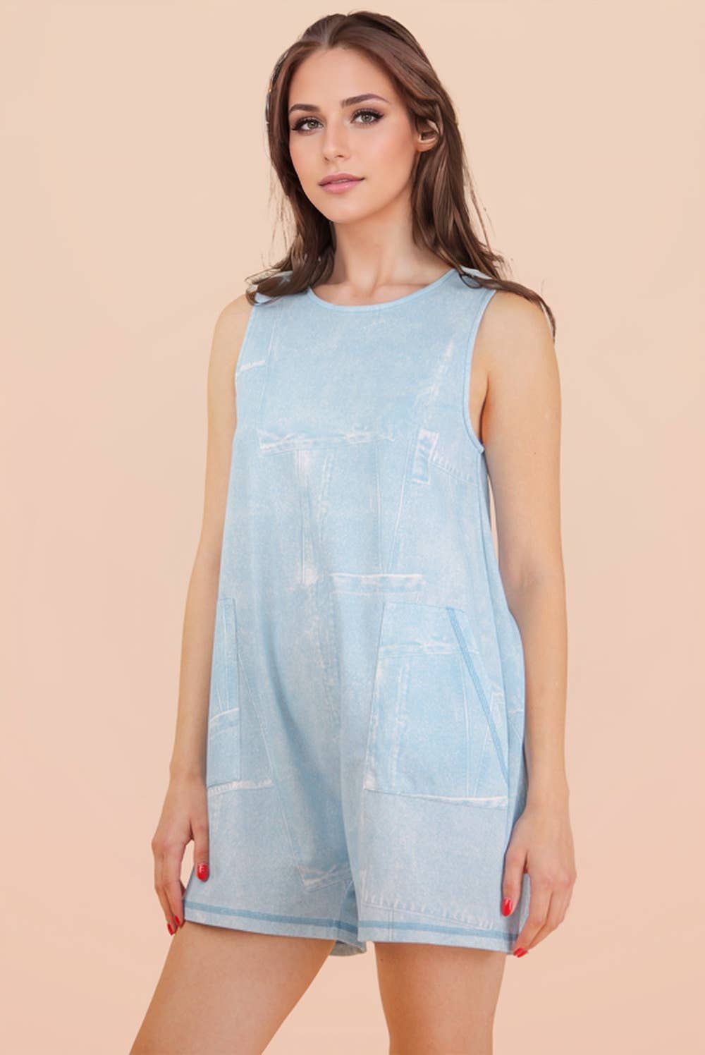 SWIM COVERUP ROMPER