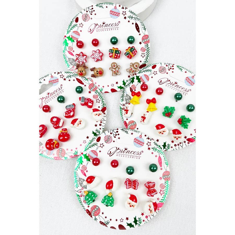 Christmas Theme Earring Set