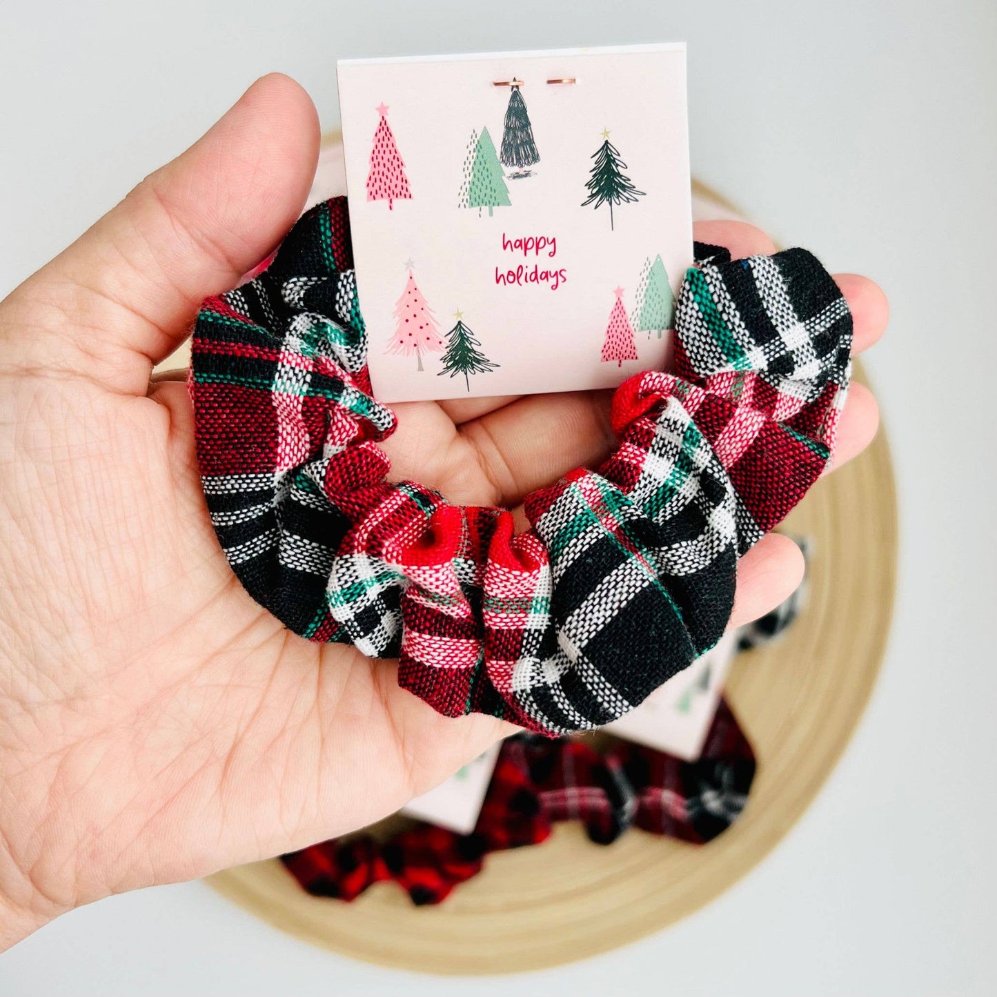 Various Holiday Scrunchies