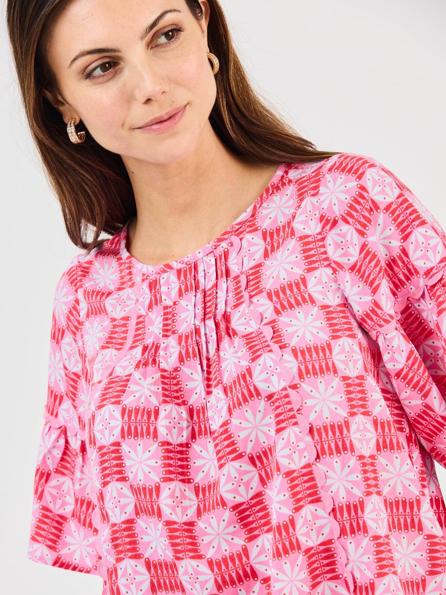 Jane Quilted Charm Top