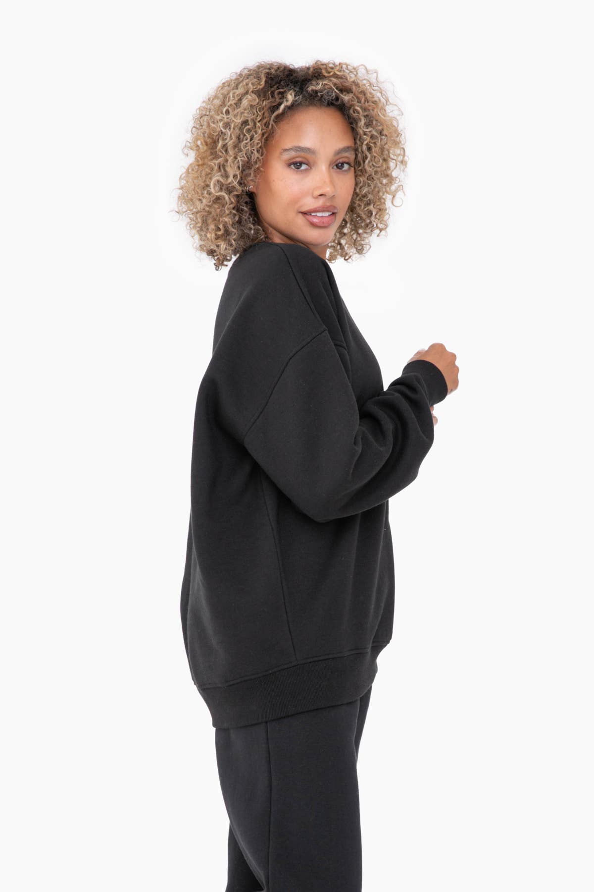 Oversized Fleece Sweatshirt