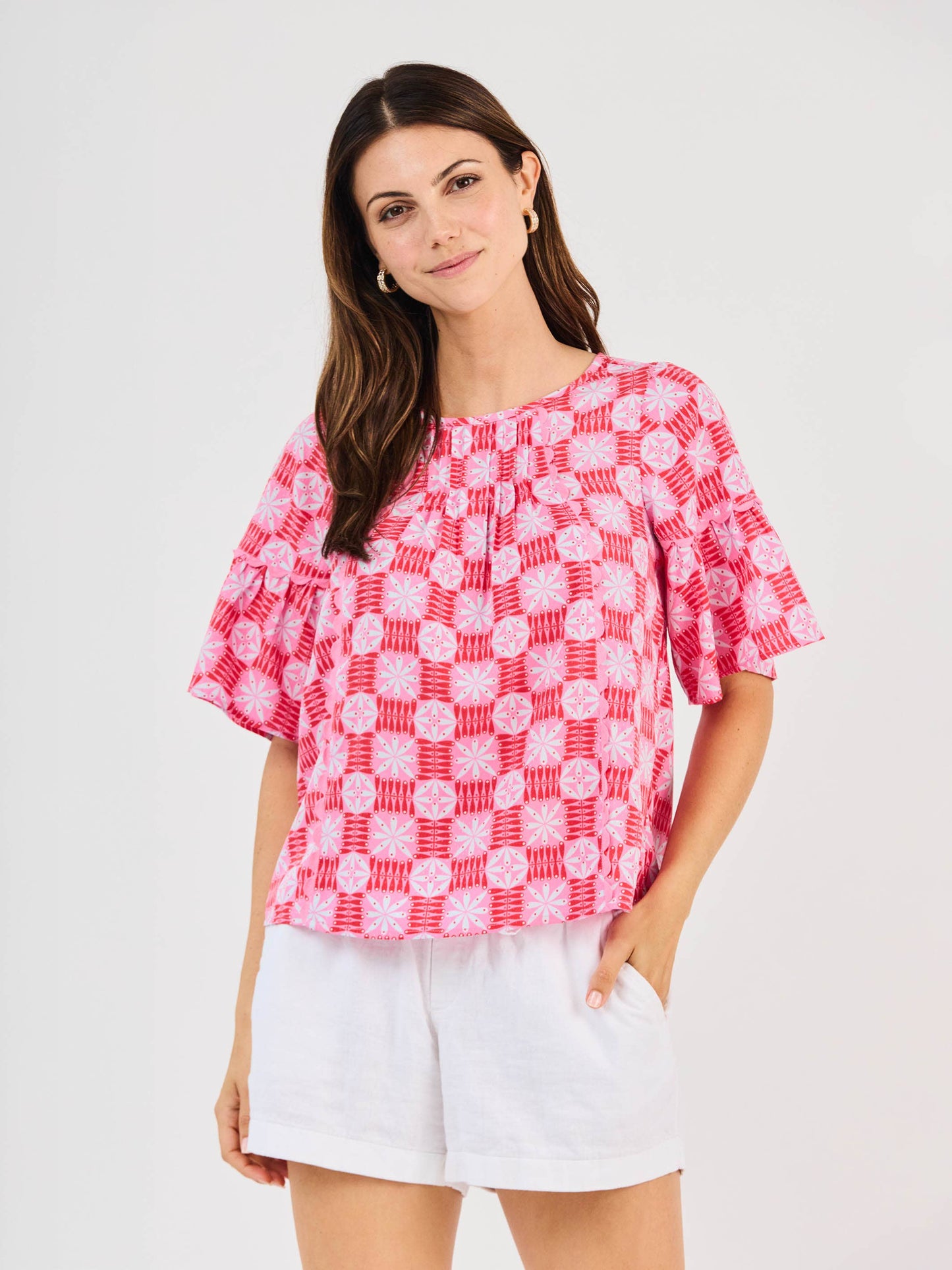 Jane Quilted Charm Top