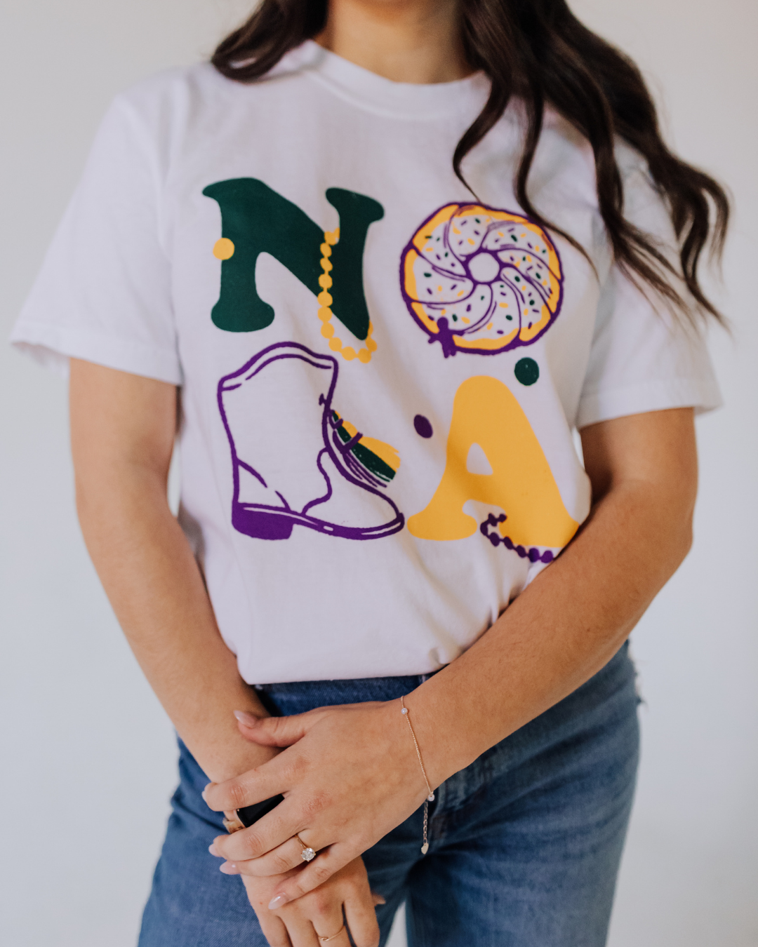 Nola Mardi Gras Tee