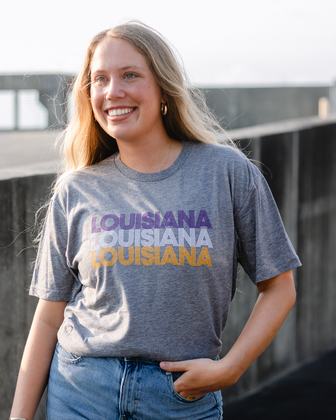 Louisiana Mardi Gras Tee