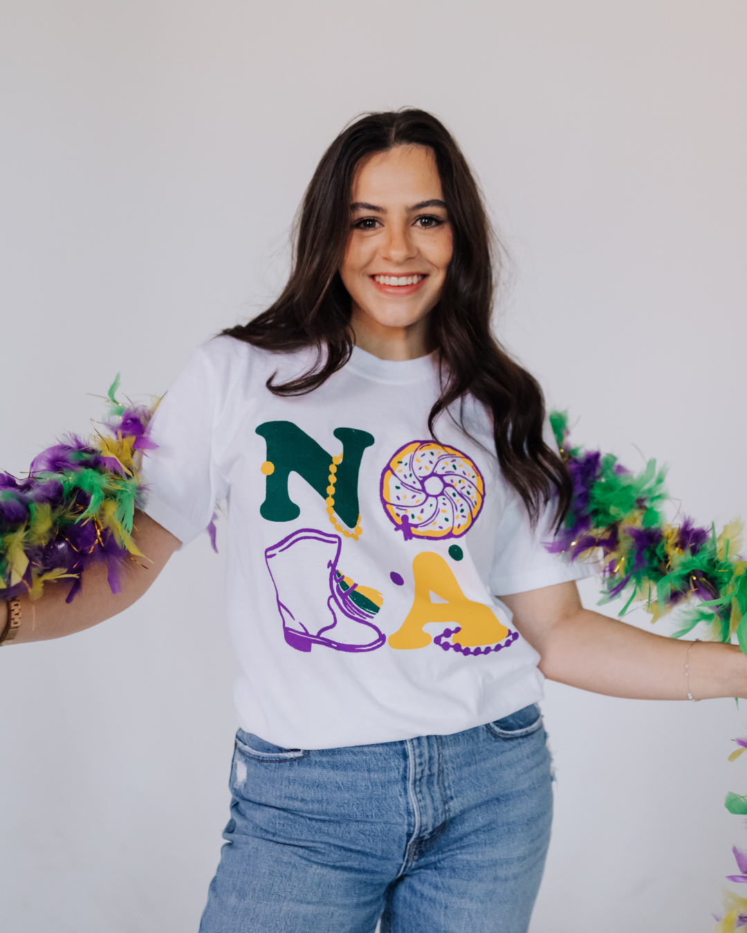 Nola Mardi Gras Tee