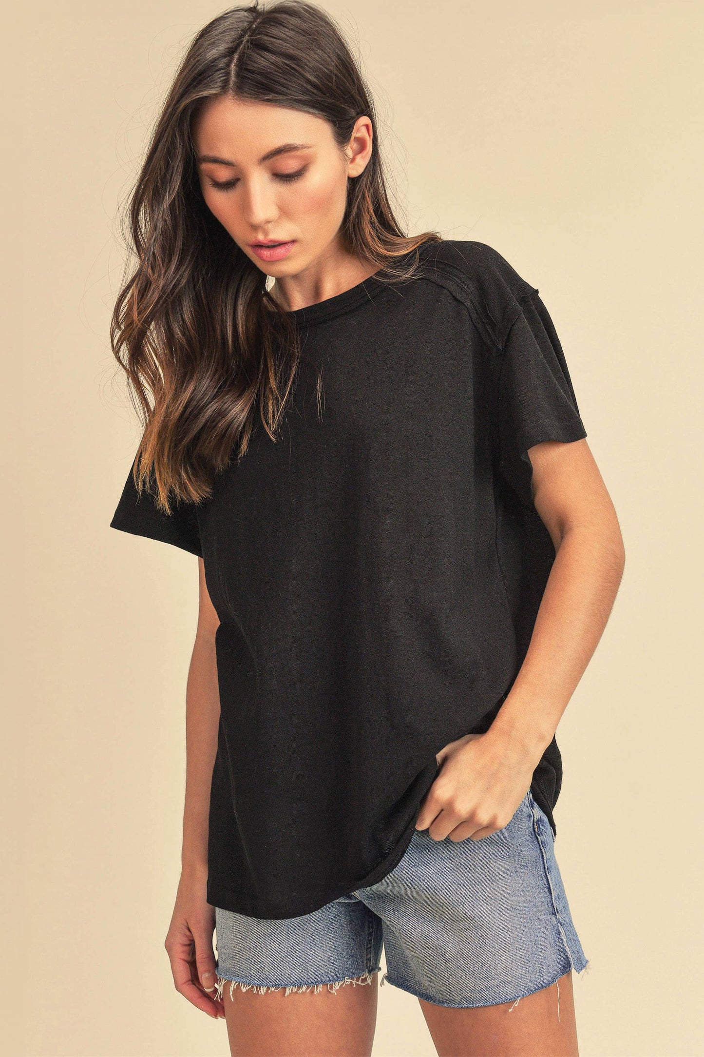 Junie Tee Black