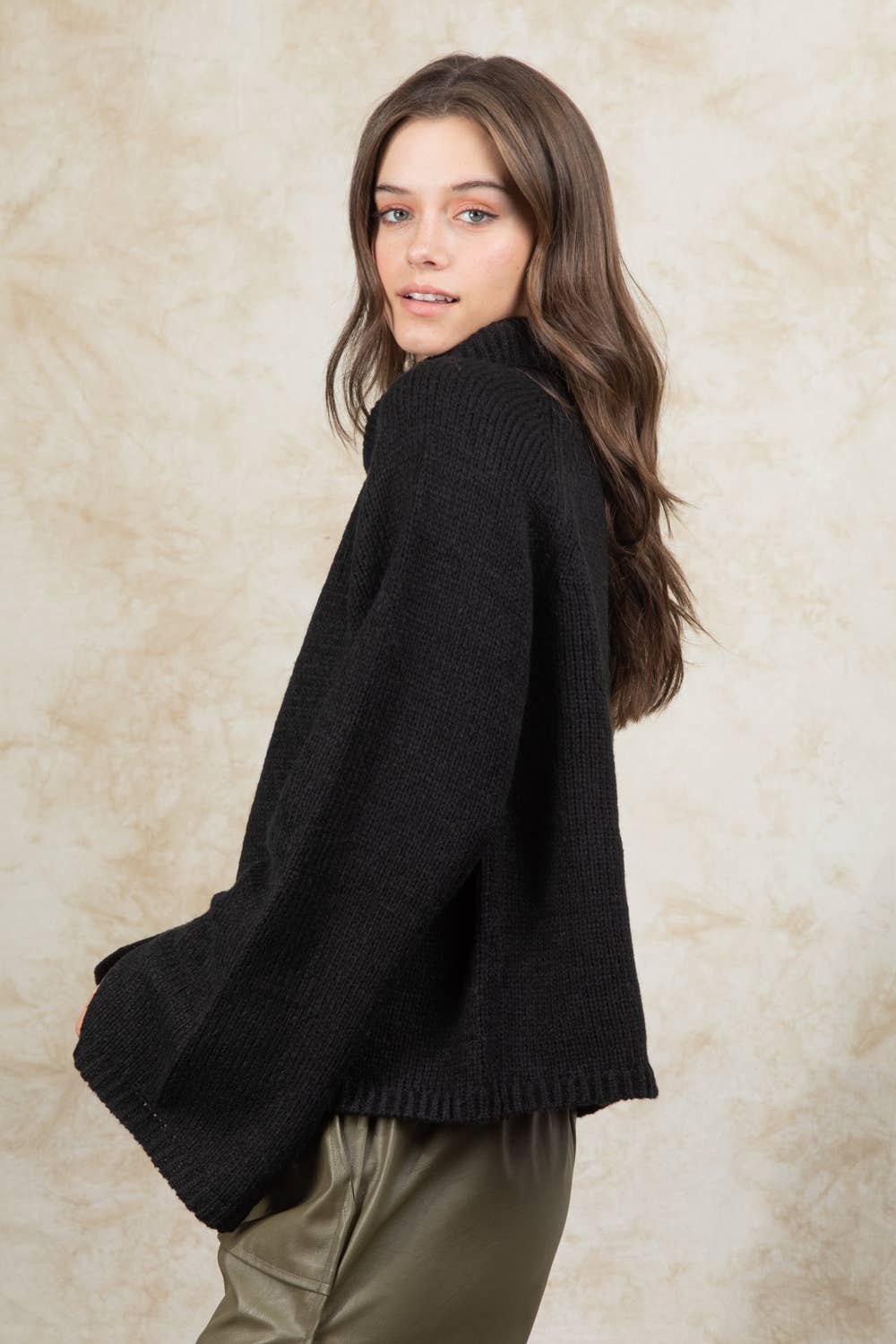 Black Bell Sweater