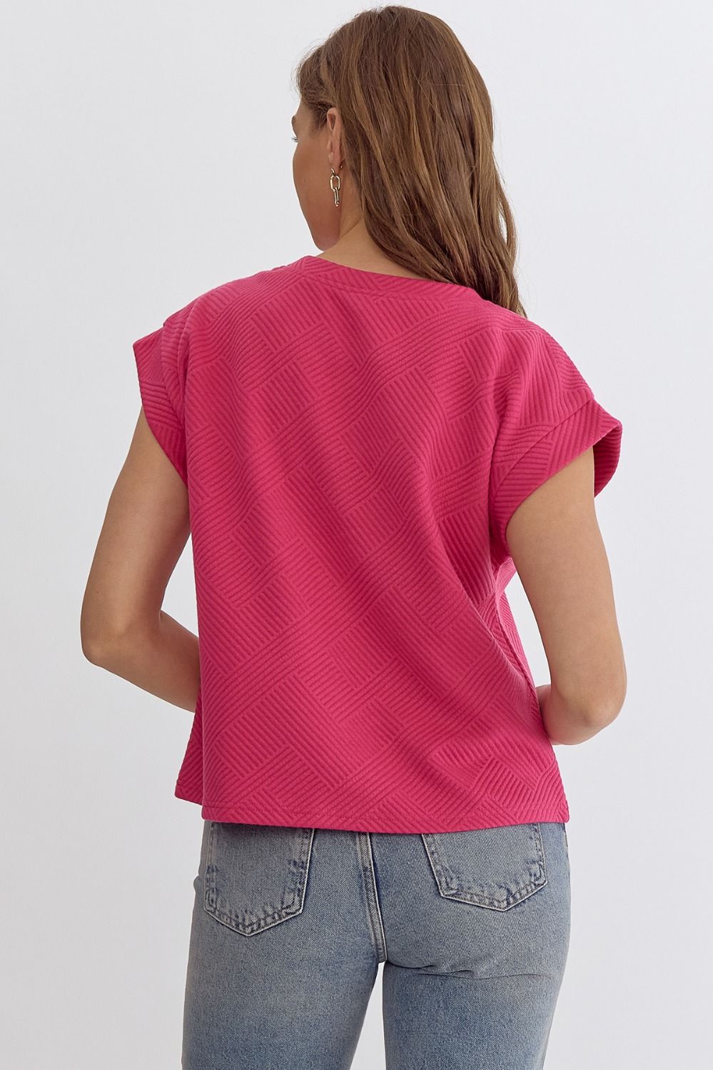 Pink Short Sleeve Top