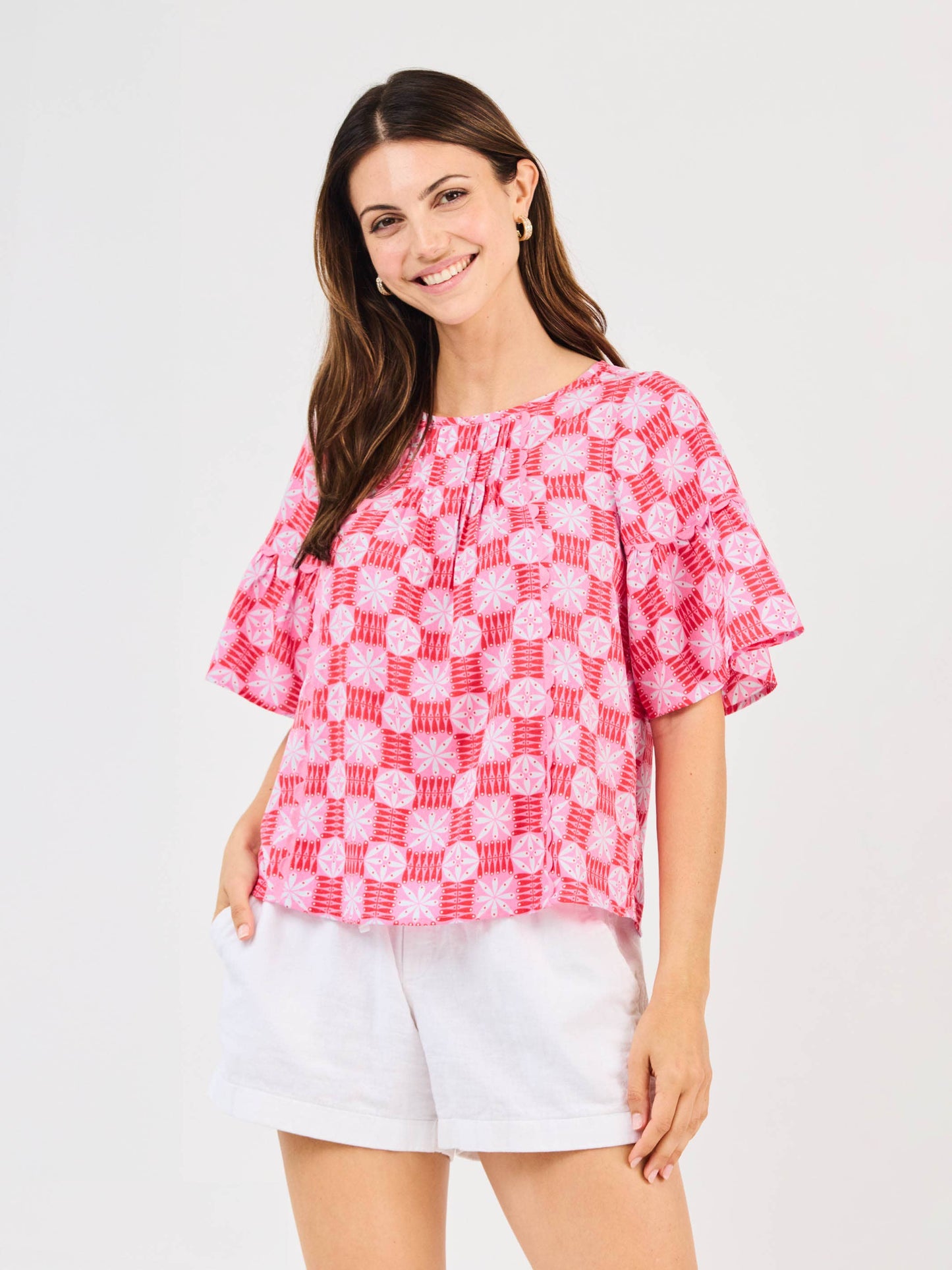 Jane Quilted Charm Top