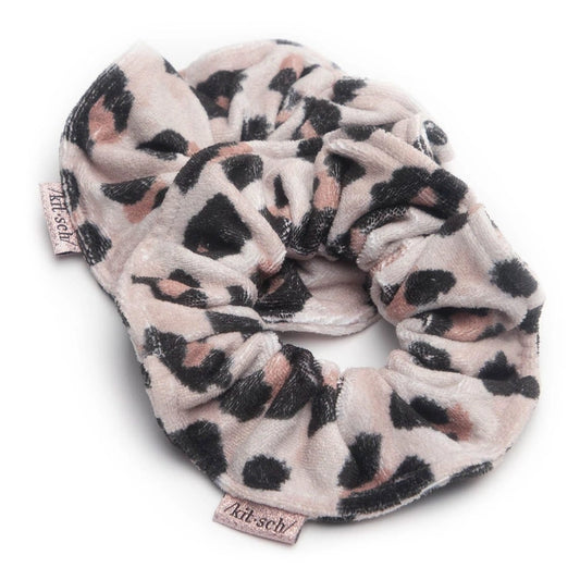 Towel Scrunchie 2 Pack - Leopard - LBoutique