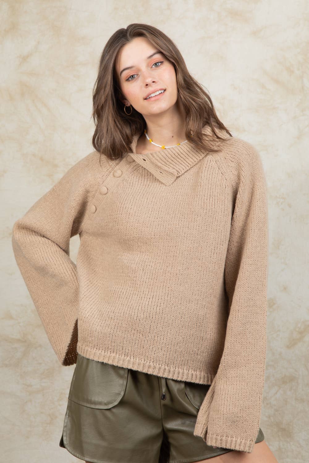 Mocha Bell Sweater