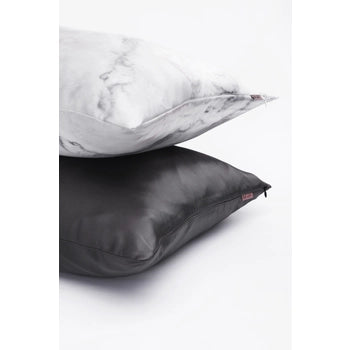 Satin Pillowcase - Charcoal - LBoutique