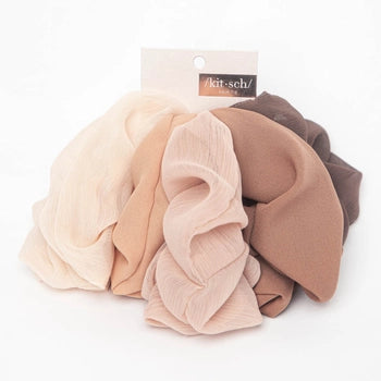 Blush Scrunchie Set - LBoutique