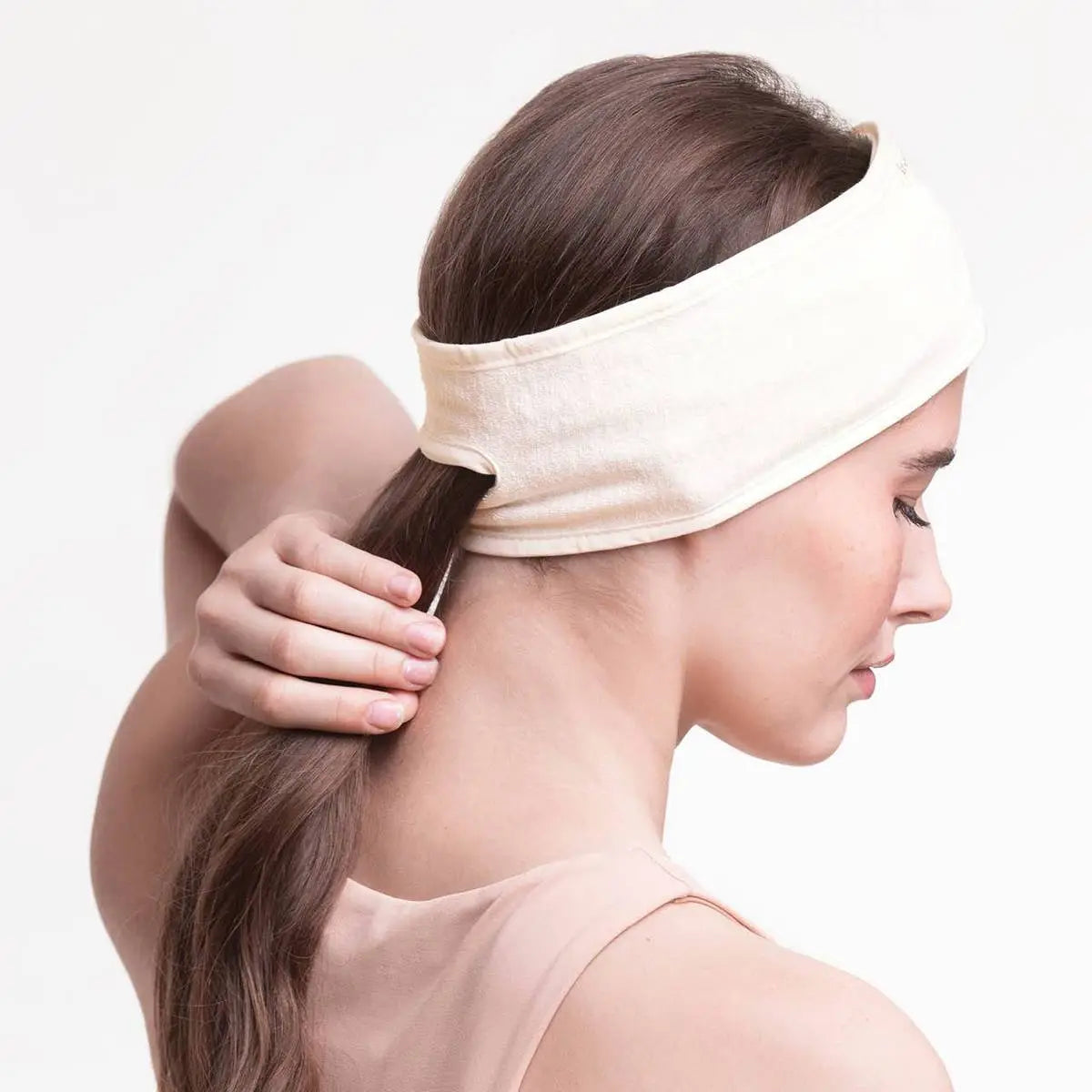 Eco-Friendly Spa Headband - Ivory