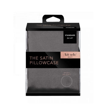 Satin Pillowcase - Charcoal - LBoutique